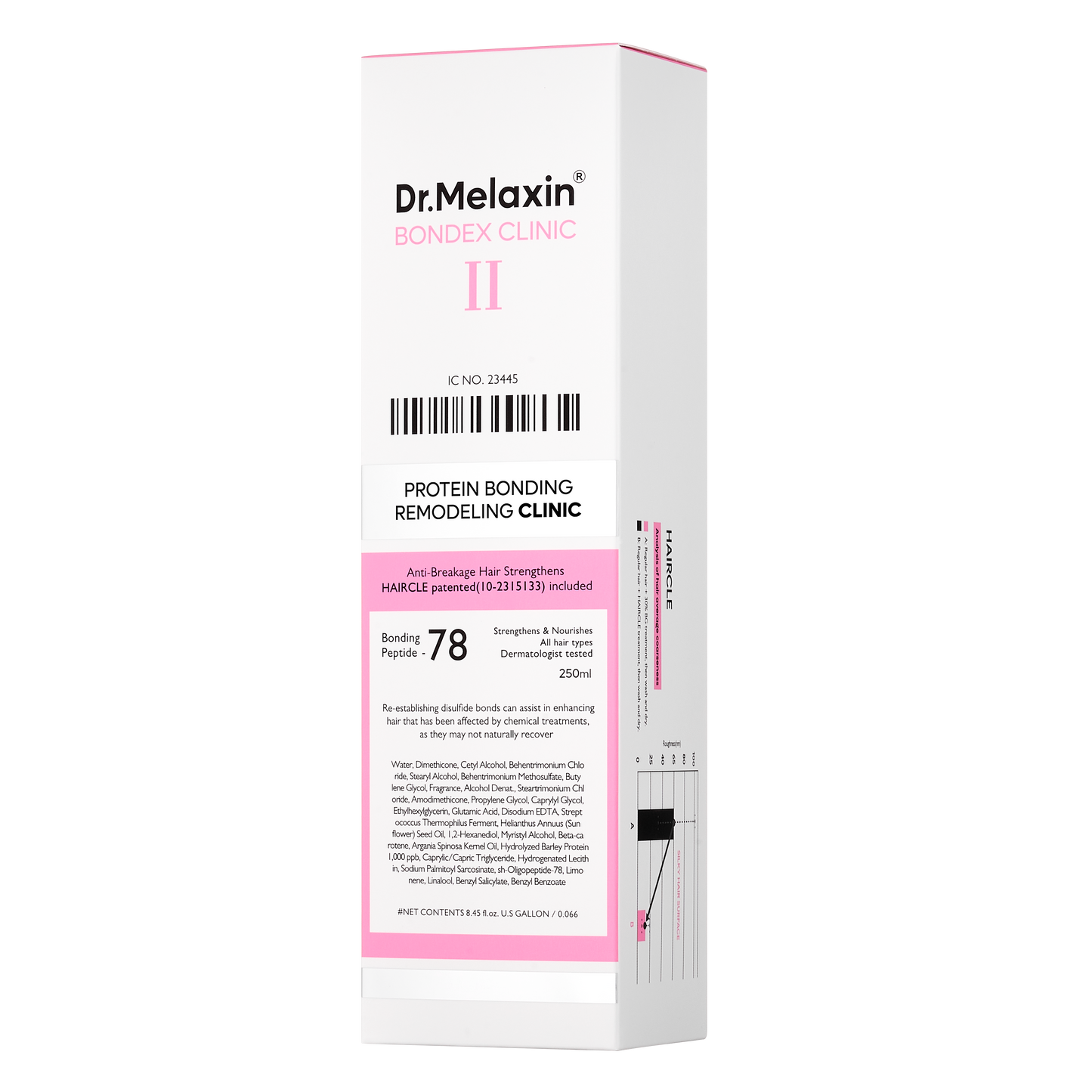 Dr.Melaxin Bondex Protein Bonding Remodeling Clinic 250ml (x20) (Bulk Box)