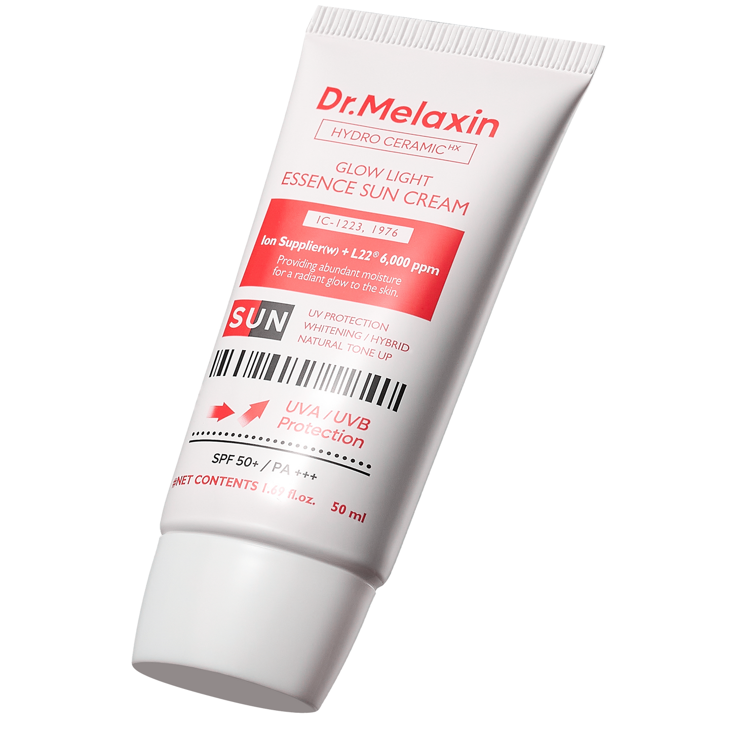 Dr.Melaxin Hydro Ceramic Glow Light Essence Sun Cream 50ml (x52) (Bulk Box)
