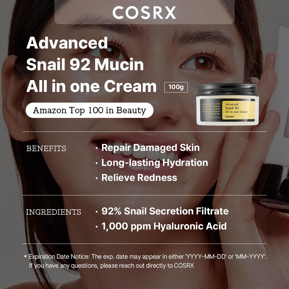 COSRX - Advanced Snail 92 All In One Cream (x120)(Bulk Box)