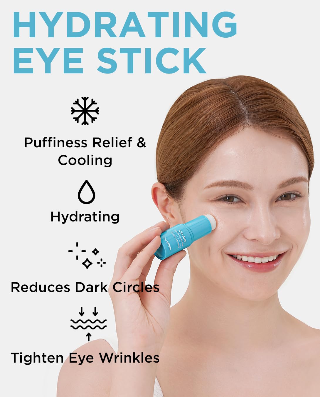 THE SAEM - Iceland Hydrating Eye Stick 11g (x10) (Bulk Box)