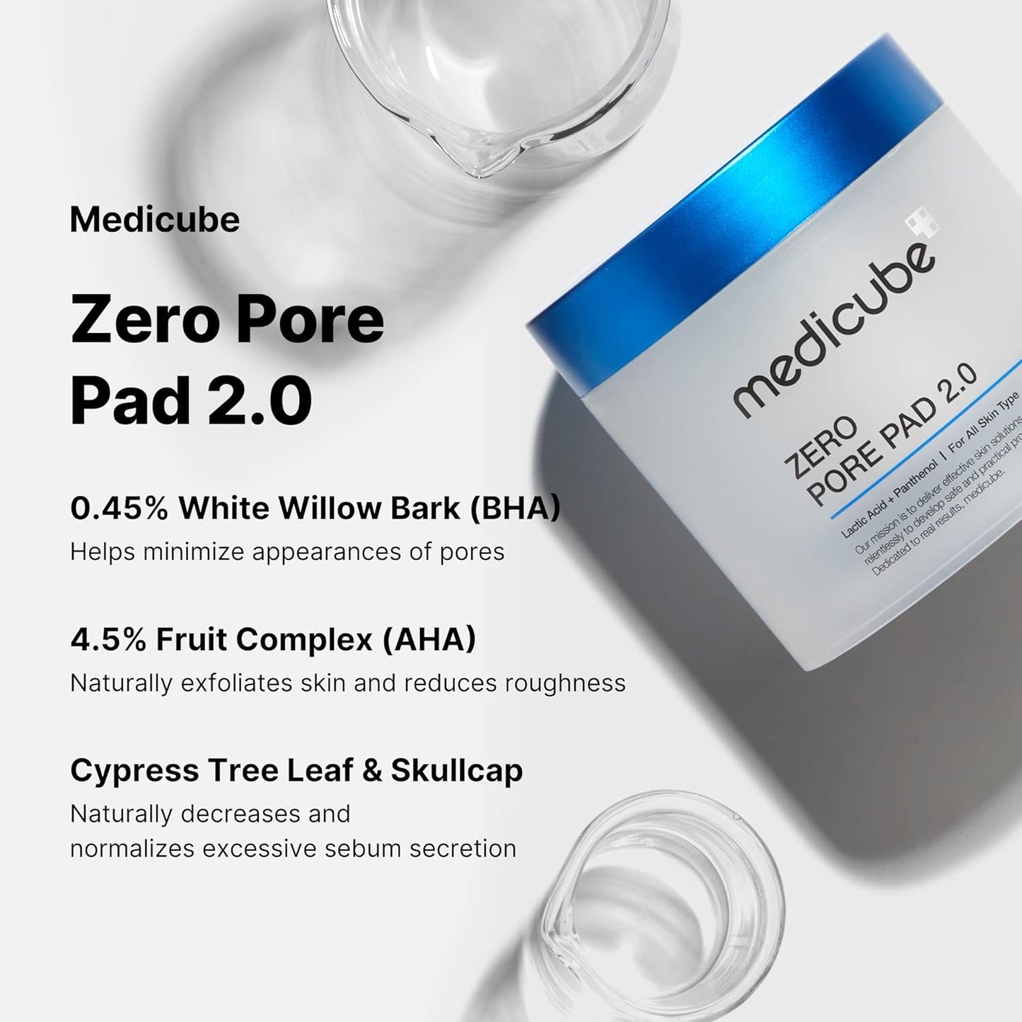 medicube - Zero Pore Pad 2.0 (x20) (Bulk Box)