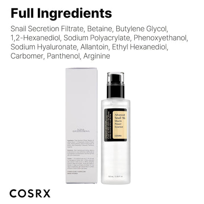 COSRX - Advanced Snail 96 Mucin Power Essence (x60) (Bulk Box)