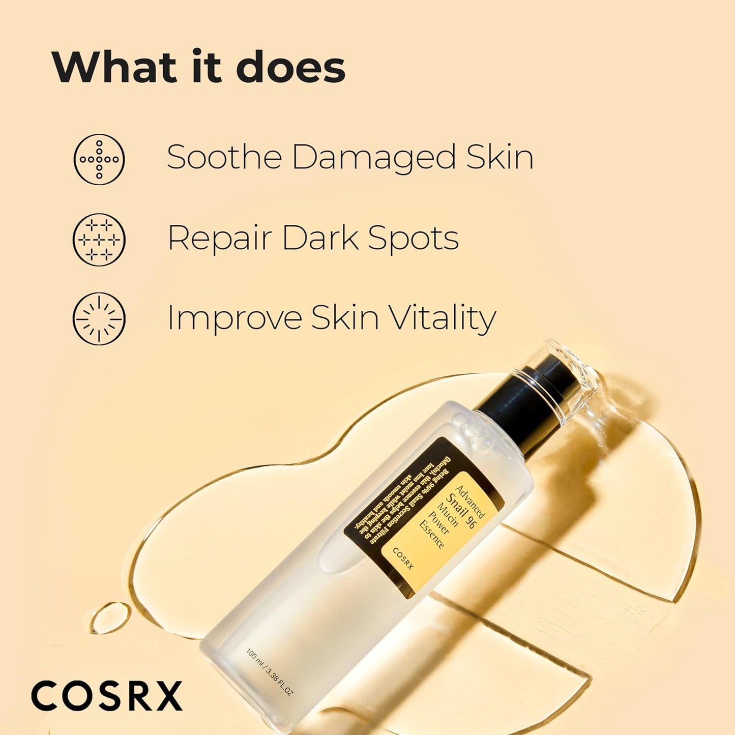 COSRX - Advanced Snail 96 Mucin Power Essence (x60) (Bulk Box)