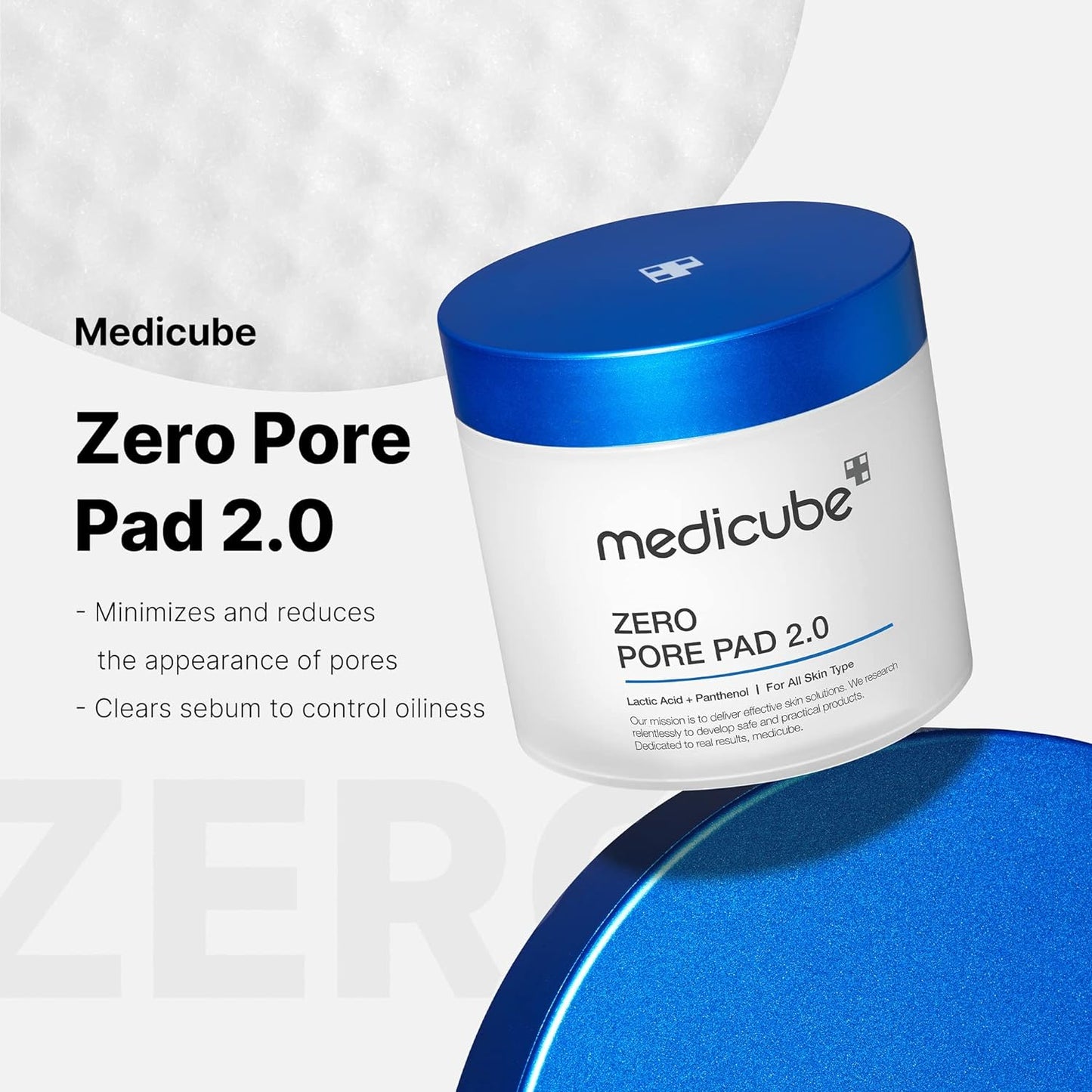 medicube - Zero Pore Pad 2.0 (x20) (Bulk Box)