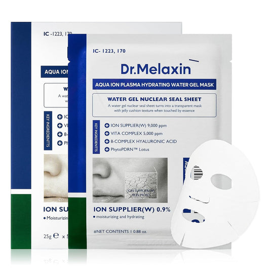 Dr.Melaxin Aqua Ion Plasma Water Gel Mask 25g*5ea (x30) (Bulk Box)